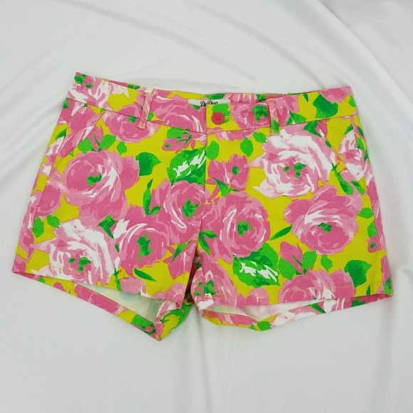 BeBop Floral Shorts Size 7 - Picture 1 of 7